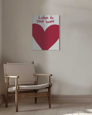 Tablou canvas „Heart's Whisper” de Athene Fritsch