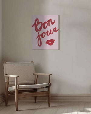 Tablou canvas „Bonjour Kiss” de Athene Fritsch