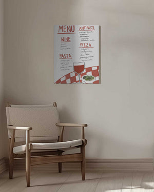 Tablou canvas „Italian Cuisine Delight” de Athene Fritsch