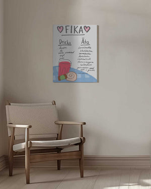 Tablou canvas „Swedish Fika Treats” de Athene Fritsch