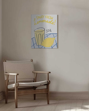 Tablou canvas „Refreshing Sip Deal” de Athene Fritsch