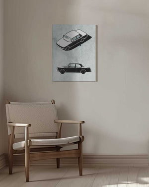 Tablou canvas „Minimal Car Series Ii” de jay stanley