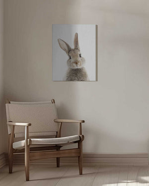Tablou canvas „Peekaboo Bunny” de Lola Peacock