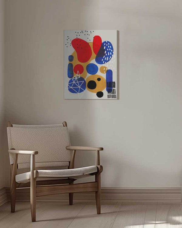 Tablou canvas „Primary Fun” de Ejaaz Haniff