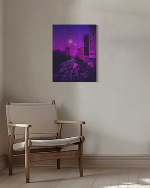 Tablou canvas „Aesthetic Tehran” de Ritvik takkar