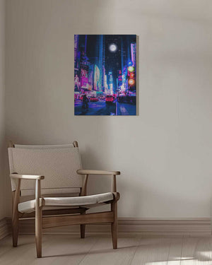 Tablou canvas „Moon City” de Ritvik takkar