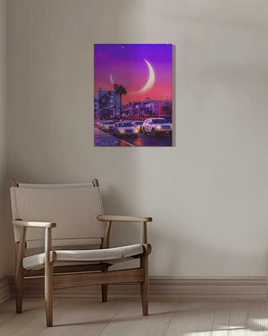 Tablou canvas „Neonsthetic” de Ritvik takkar