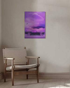 Tablou canvas „Outrun Drive” de Ritvik takkar