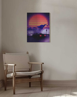 Tablou canvas „Retro Synth” de Ritvik takkar
