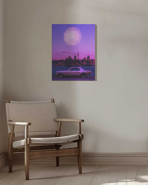Tablou canvas „Serene Drive” de Ritvik takkar