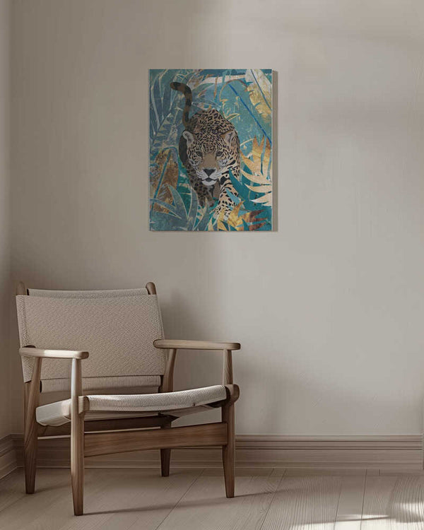 Tablou canvas „Jaguar Jungle 2” de Sarah Manovski