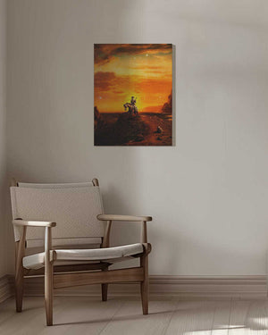Tablou canvas „Courage” de Taudalpoi