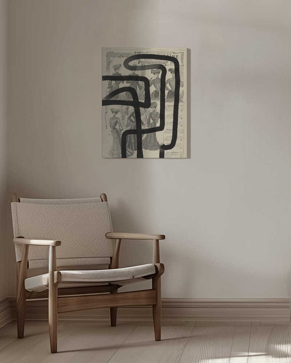 Tablou canvas „Abstract paper I” de Studio Palette