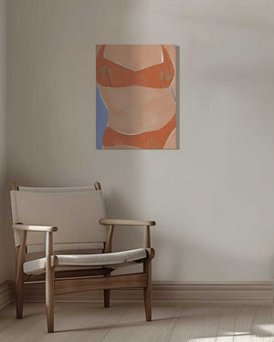 Tablou canvas „Bikini Babe” de Ivy Green Illustrations