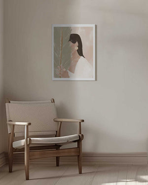 Tablou canvas „Plant Girl” de Ivy Green Illustrations