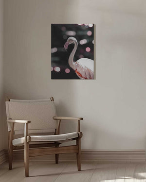Tablou canvas „Flamingo Elegance” de Shot by Clint