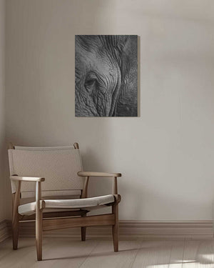 Tablou canvas „Wisdom's Wrinkles” de Shot by Clint
