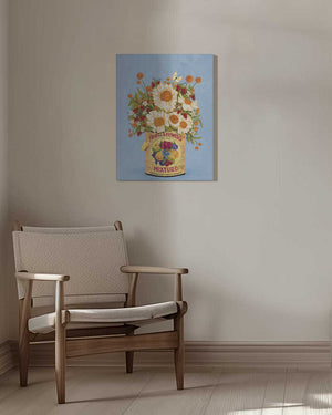 Tablou canvas „Flowers In a Vintage Tea Can” de Raissa Oltmanns