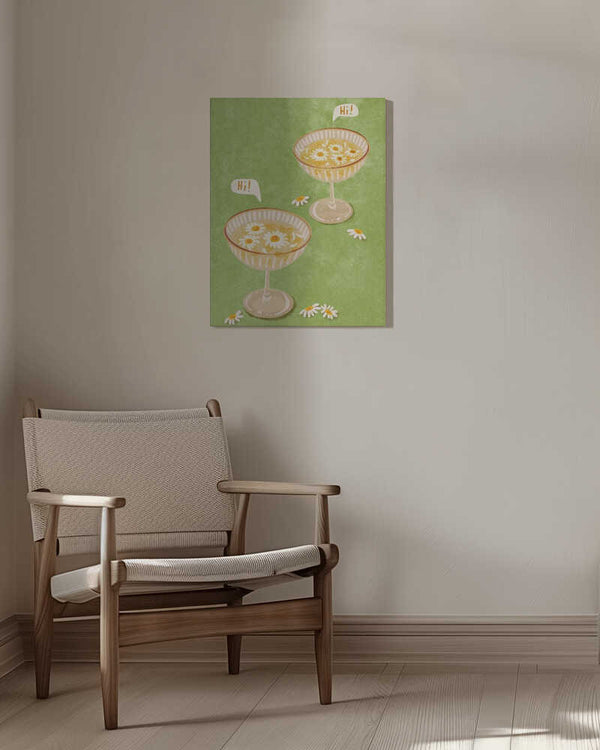 Tablou canvas „Hi” de Raissa Oltmanns