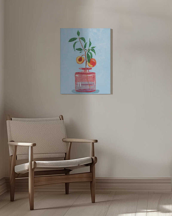Tablou canvas „Peach Tree in Vase” de Raissa Oltmanns