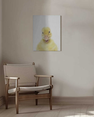 Tablou canvas „Peekaboo Baby Duck” de Lola Peacock