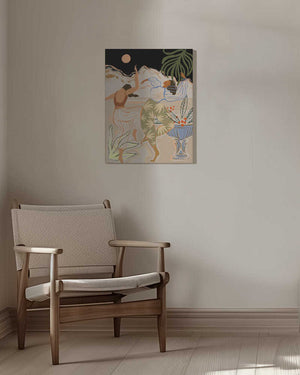 Tablou canvas „Moonlightdance” de Arty Guava