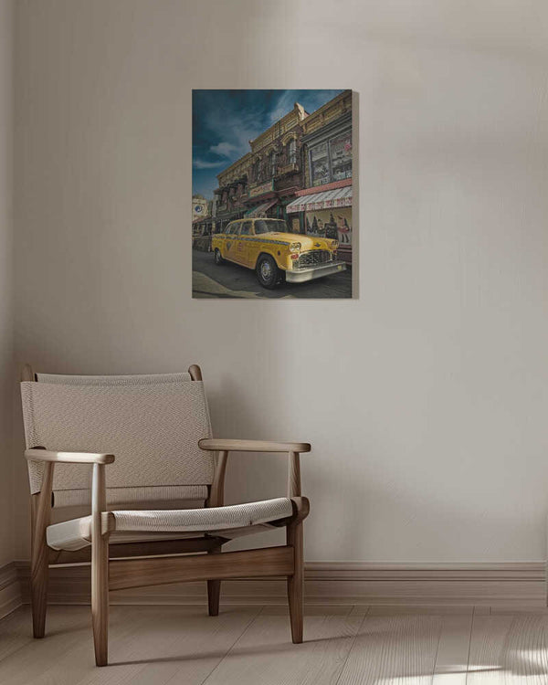Tablou canvas „Taxi” de pirouz moshavash