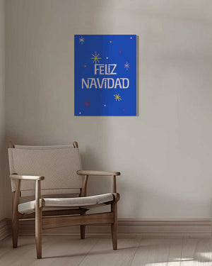 Tablou canvas „Feliz Navidad” de Frankie Kerr-Dineen