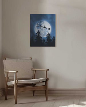 Tablou canvas „Santa Claus Christmas” de Ariz Rab