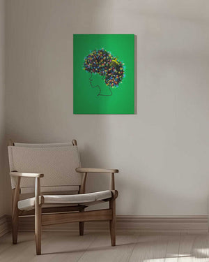 Tablou canvas „Afro Lights” de Artem Pozdniakov