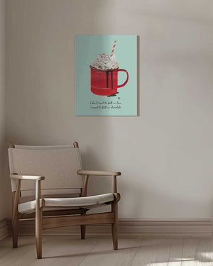 Tablou canvas „Fall In Chocolate” de Goed Blauw