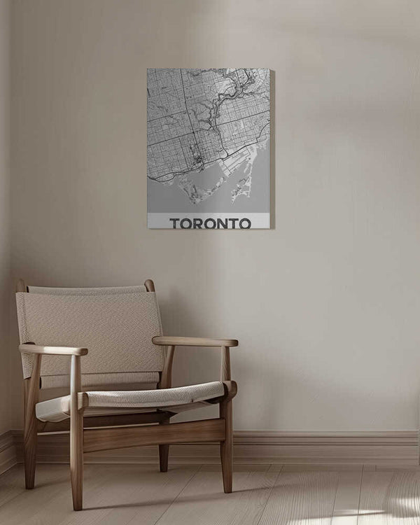 Tablou canvas „Toronto White” de StudioSix