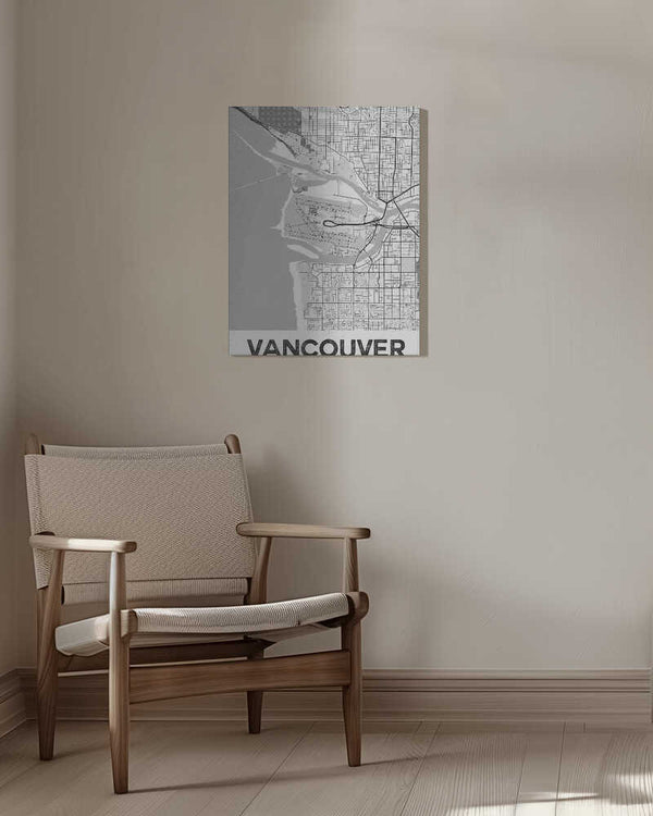 Tablou canvas „Vancouver White” de StudioSix