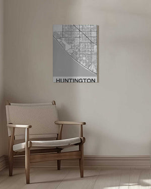 Tablou canvas „Huntington White” de StudioSix