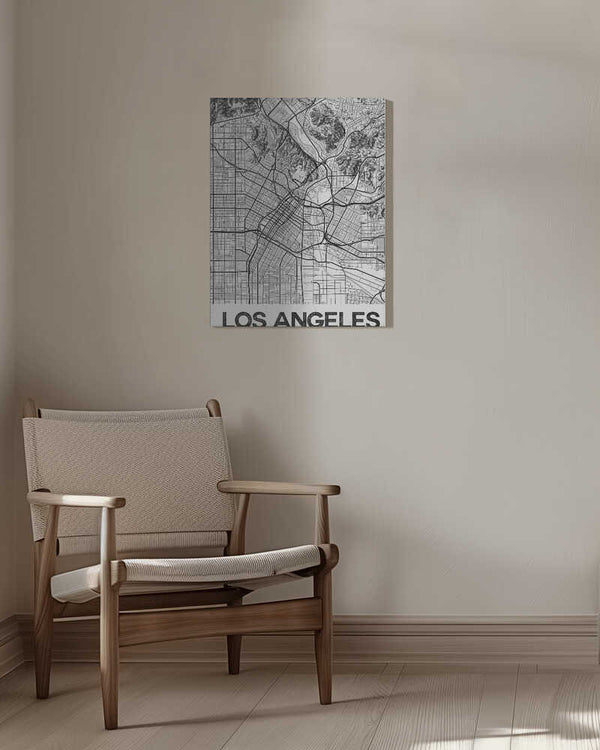 Tablou canvas „Los Angeles White” de StudioSix