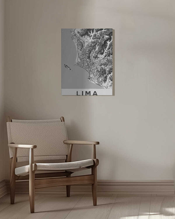 Tablou canvas „Lima White” de StudioSix