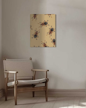 Tablou canvas „Billy The Booted Beetle” de Anyone Can Yeehaw