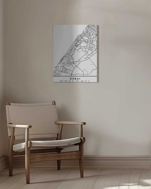 Tablou canvas „Black Maps 27” de Emiliano Deificus