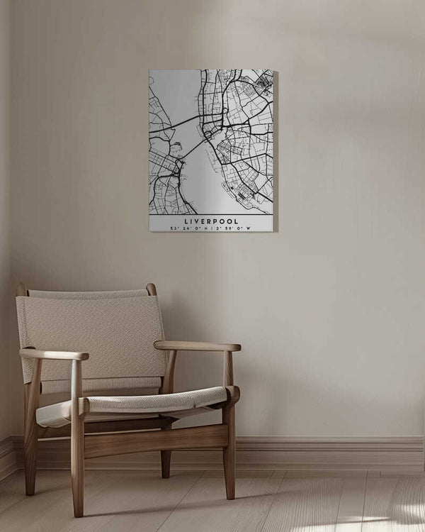 Tablou canvas „Black Maps 40” de Emiliano Deificus