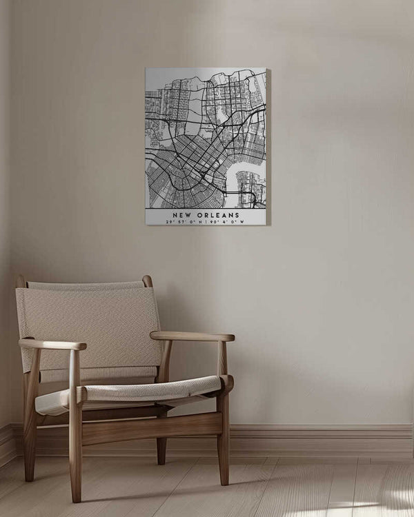 Tablou canvas „Black Maps 60” de Emiliano Deificus