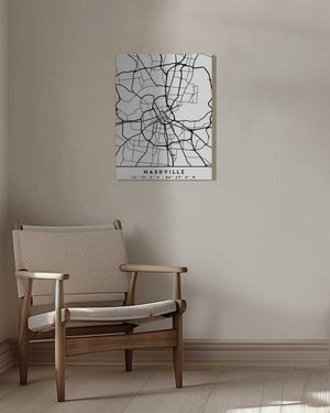 Tablou canvas „Black Maps 59” de Emiliano Deificus