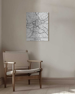 Tablou canvas „Black Maps 69” de Emiliano Deificus
