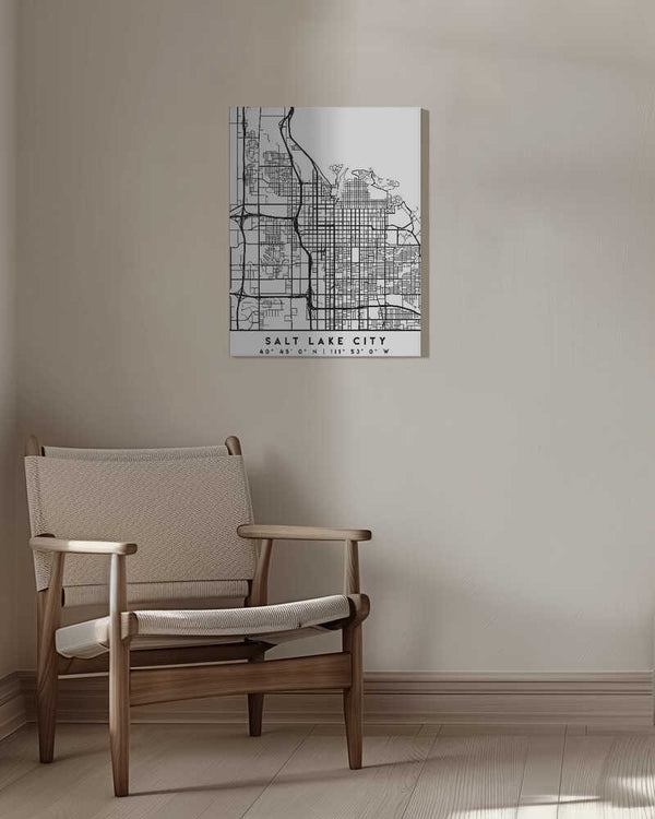 Tablou canvas „Black Maps 73” de Emiliano Deificus