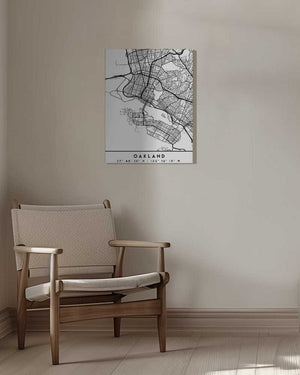 Tablou canvas „Black Maps 62” de Emiliano Deificus