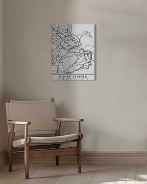 Tablou canvas „Black Maps 71” de Emiliano Deificus
