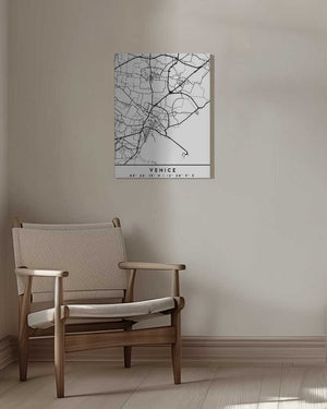 Tablou canvas „Black Maps 91” de Emiliano Deificus