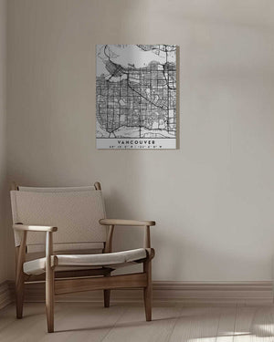 Tablou canvas „Black Maps 90” de Emiliano Deificus