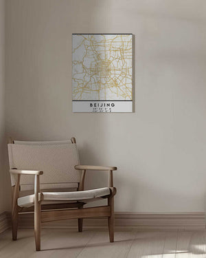 Tablou canvas „1 Maps 50” de Emiliano Deificus