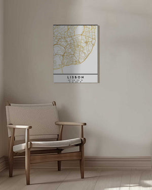 Tablou canvas „1 Maps 38” de Emiliano Deificus