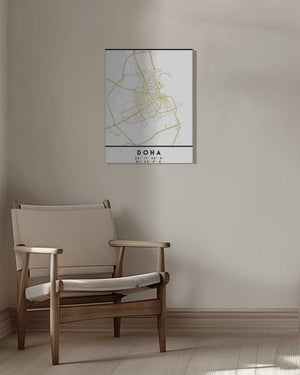 Tablou canvas „1 Maps 32” de Emiliano Deificus